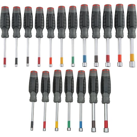 Proto Set 19Pc Nut Driver J12000S